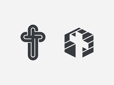 Cross Branding Exploration christian christmas church cross design easter faith icon iconography logo mark vector
