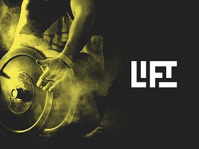 LIFT - Branding Sneak Peek bold brand crossfit fitness gym lift logo minimal typography vector workout