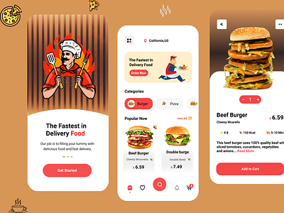 Food Delivering App Design app design app design ideas app design inspiration app designers design app graphic designers for app design