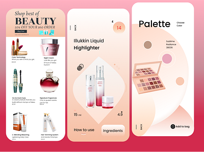 Mobile App Design For Beauty Products app app design app design idea app designers apps mobile app mobile app andoriod mobile app design mobile app design idea mobile app designers