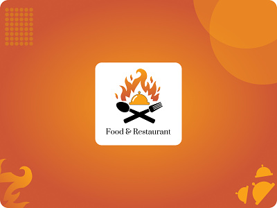 Food And Restaurant Logo. branding design foodandrestaurant graphic design logo ui