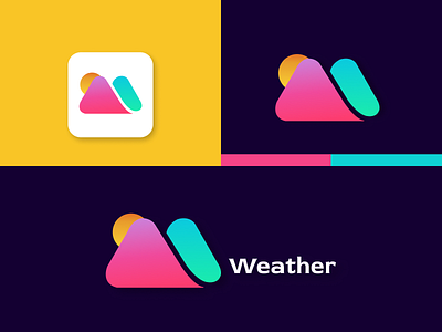 Icon For Weather Forecast App. app app design idea app icon app icon design app icon design idea app icon designer appicon branding garphic designer graphic design icon design