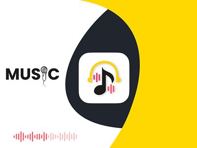 Icon Design For Music App.