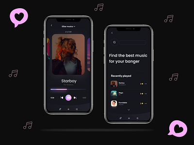 App Design Idea For Music Industry.