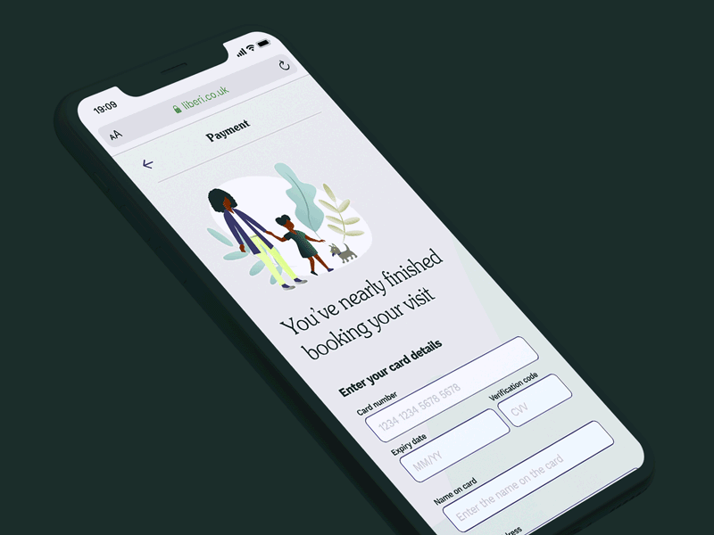 Daily UI #002 - Checkout (animated) children daily ui daily ui 002 daily ui challenge garden