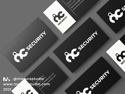 OC Security Logo brand identity branding design graphic design illustration logo media vector
