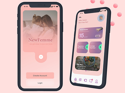 NewFemme - Menstruation Tracking App
