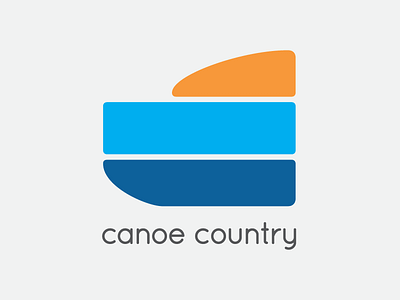 Canoe Country logo minimal