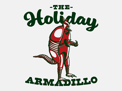 Holiday Armadillo armadillo friends holiday