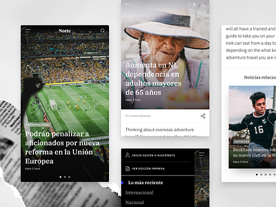 Newspaper newsapp newspaper ui