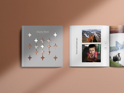 Maria Rest / Branding branding brochure graphic design logo minimal modern