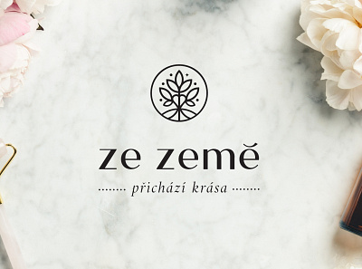 Ze Země branding chic logo minimal modern