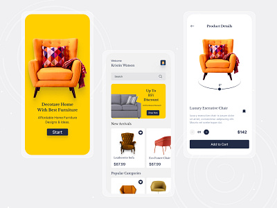 Furniture e-commerce App