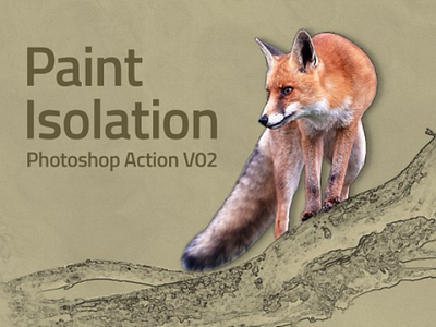 Paint Isolation Action digital images paint painting photo photoshop