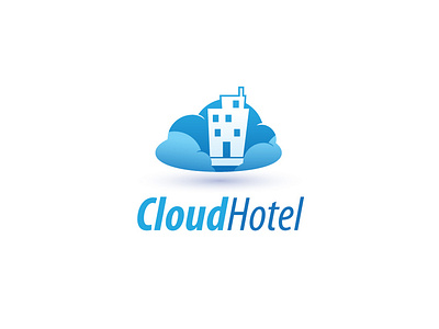 Cloud Hotel brand branding cloud design hotel illustration logo vector