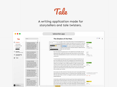 Tale Writer App