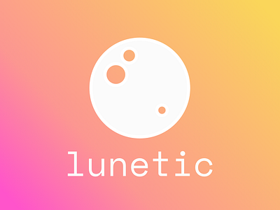 Lunetic app app ashtanga astrology ios logo moon soft warm yoga