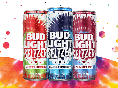 Bud Light Seltzer Retro Summer Cans