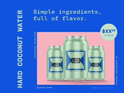 It's bold, it's delicious, it's hard coconut water