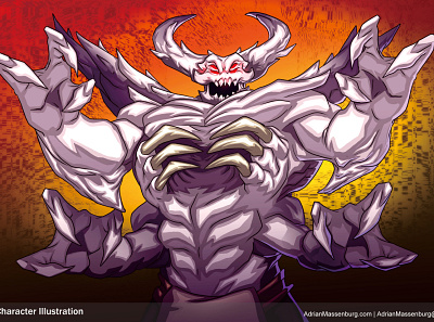 Overlord - DX Monsters TCG creature design illustration stylized