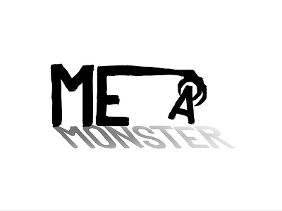 Me A Monster Logo app company corporate game kids logo logo design