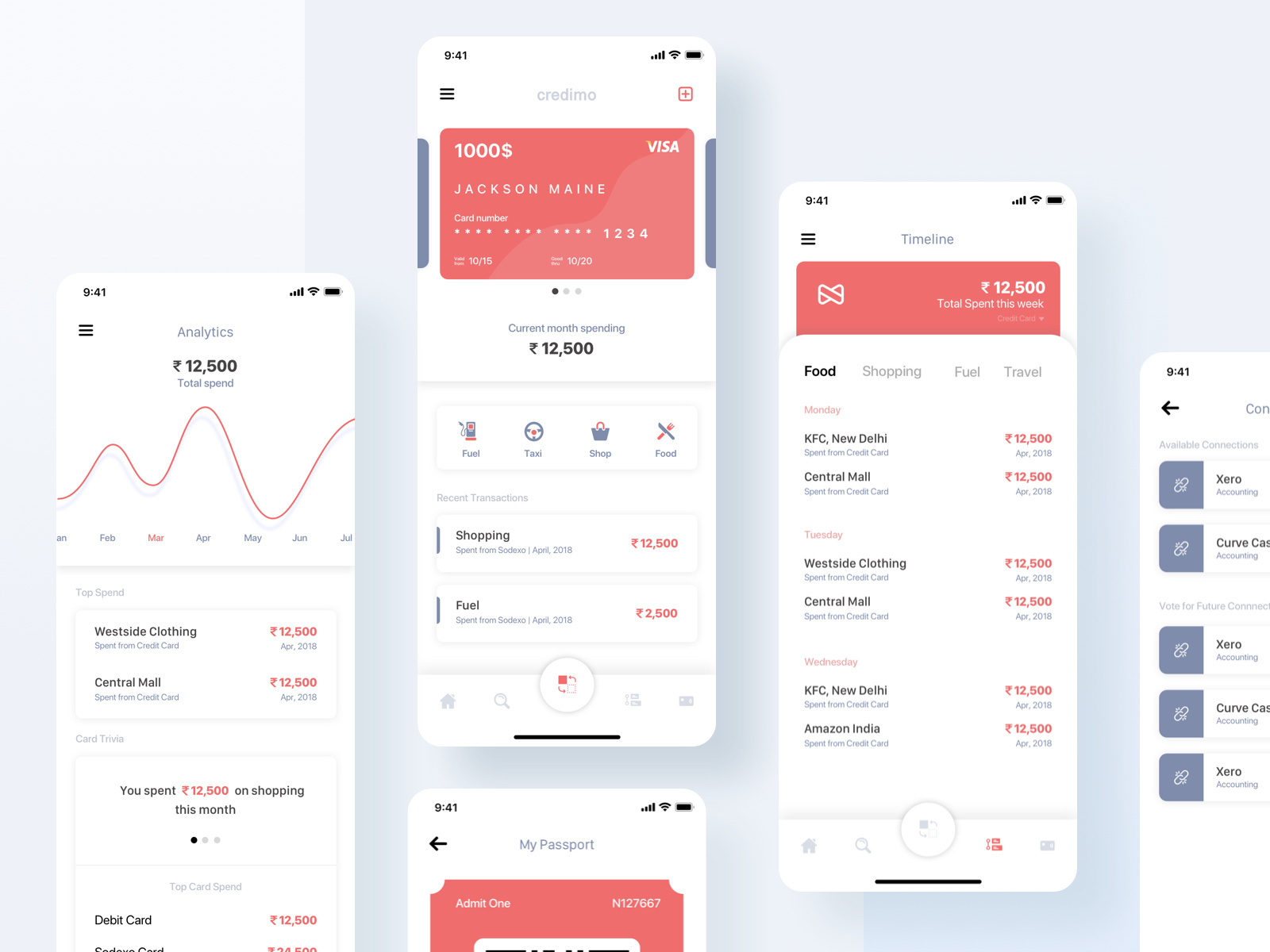 Expense Tracker App Exploration by Ronnie on Dribbble