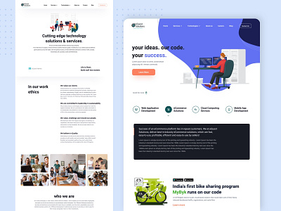 Company Landing Page - Archive