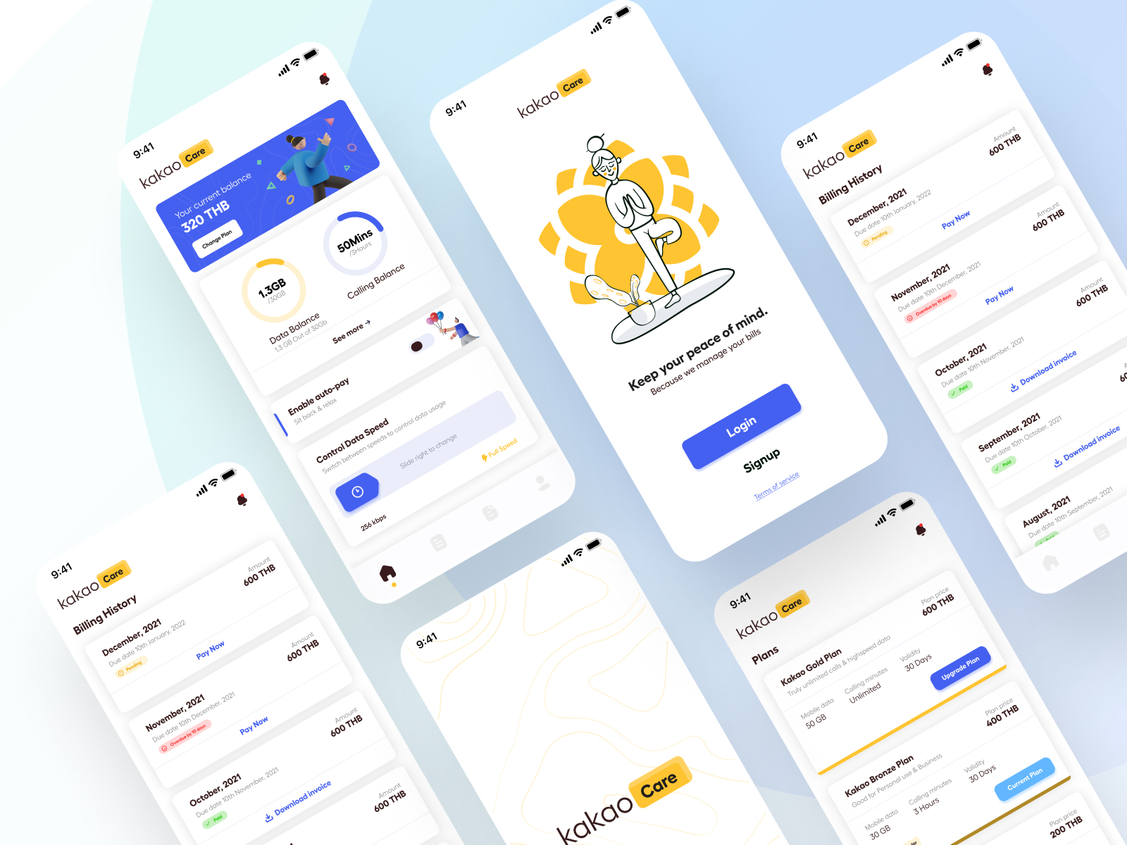 Kakao Care Customer App by Ronnie on Dribbble