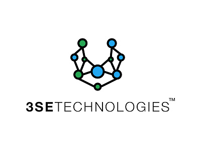 3SE Technologies Logo 3se blue design green india logo love photoshop ronak