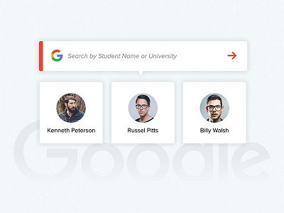 Daily UI #022 - Search advanced design find friends google popup search ui uiux university ux web