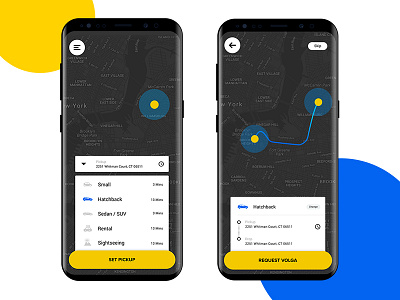 Taxi Booking App | Android | UI/UX