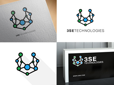 3SE Logo | Logo Design | Branding branding creative desk logo reception