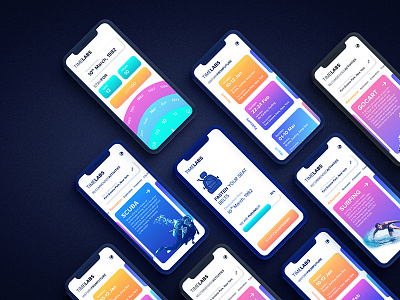 Time Labs Case Study app casestudy dribbble gradient ios science time travel uplabs