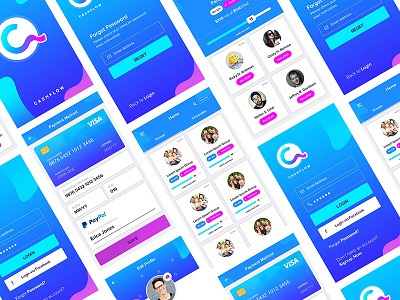 Finance App Design android app creative design dribbble finance ios mockup ui uplabs ux