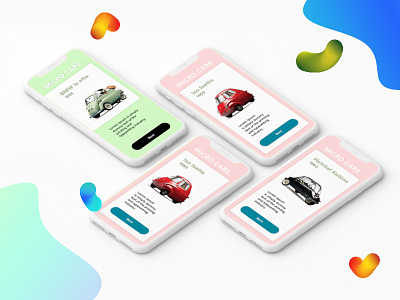 MicroCars Renting App Concept app cars design ios micro motion renting ui ux