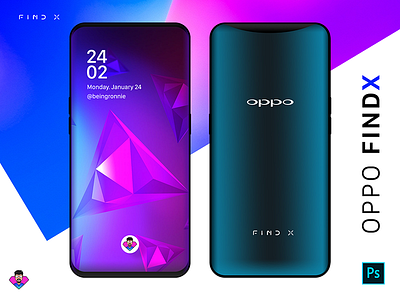 Oppo Find X Mockup Free download findx free mockup oppo ui ux
