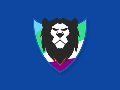 Lion Illustration animal dark design endangered header hero illustration interface lion ui ux web