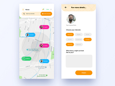 Meetup App UI