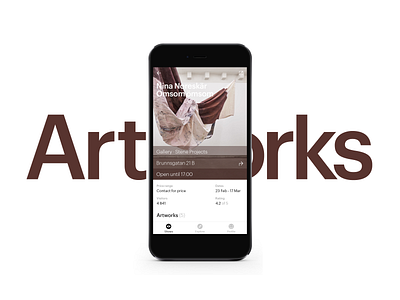 Artworks app app design ui ui design ux ux design
