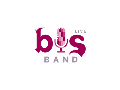 BisBand - logo bisband logo mic microphone