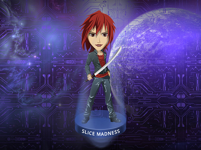 Character - Slice Madness character characters katana slice sword
