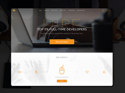 Dev Jobs website design dev development jobs site ui ux website