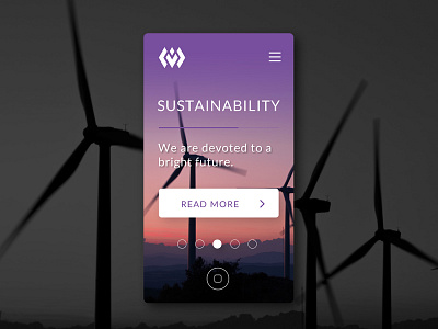 Energy Provider - Responsive Website energy mobile responsive ui ux web websesign website