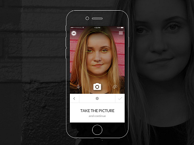 Face detection app app detection face mobile ui ux
