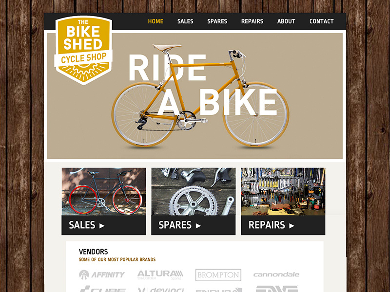 the shed bike shop