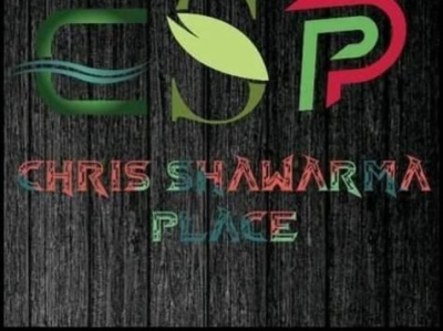 chris shawarma place logo