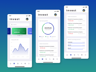 INVEST - Mobile App