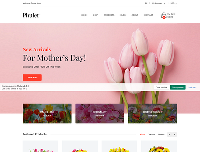 Phuler Flower Shop Shopify Theme christmas shopify theme florist theme flower flower shop flower store flowers and gifts garden garden shop nursery plant nursery shopify theme plant shop plant store responsive shopify theme wedding bouquets