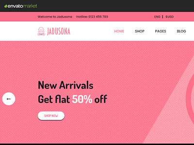 Jadusona   Baby Shop HTML Template