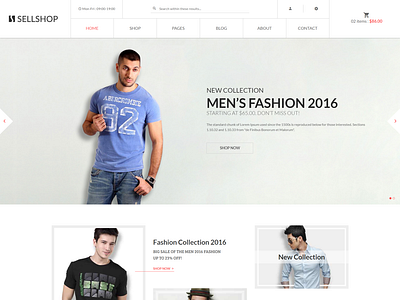 Sell Shop   Fashion Store HTML Template